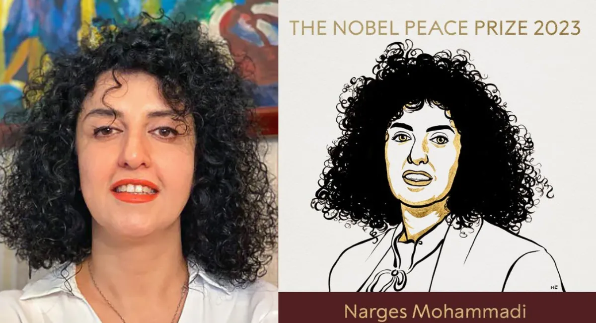 2023 Nobel Peace Prize: महिला उत्पीड़न के खिलाफ लड़ाई के लिए ईरान की नर्गिस मोहम्मदी को नोबेल शांति पुरस्कार