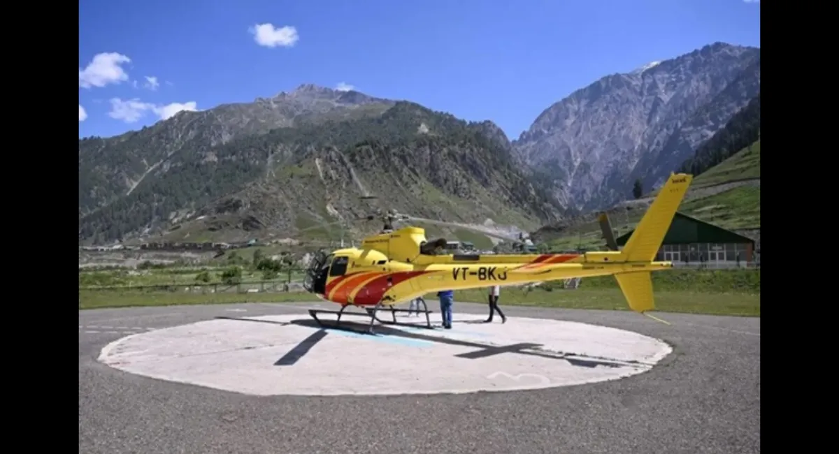 Online Booking For Amarnath Yatra Helicopter Service Begins For Baltal & Pahalgam Routes