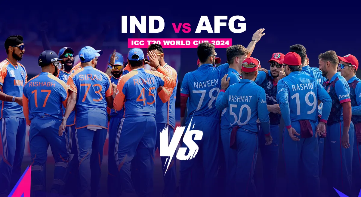 ICC Men’s T20 World Cup Cricket: India To Take On Afghanistan In Super 8 Clash